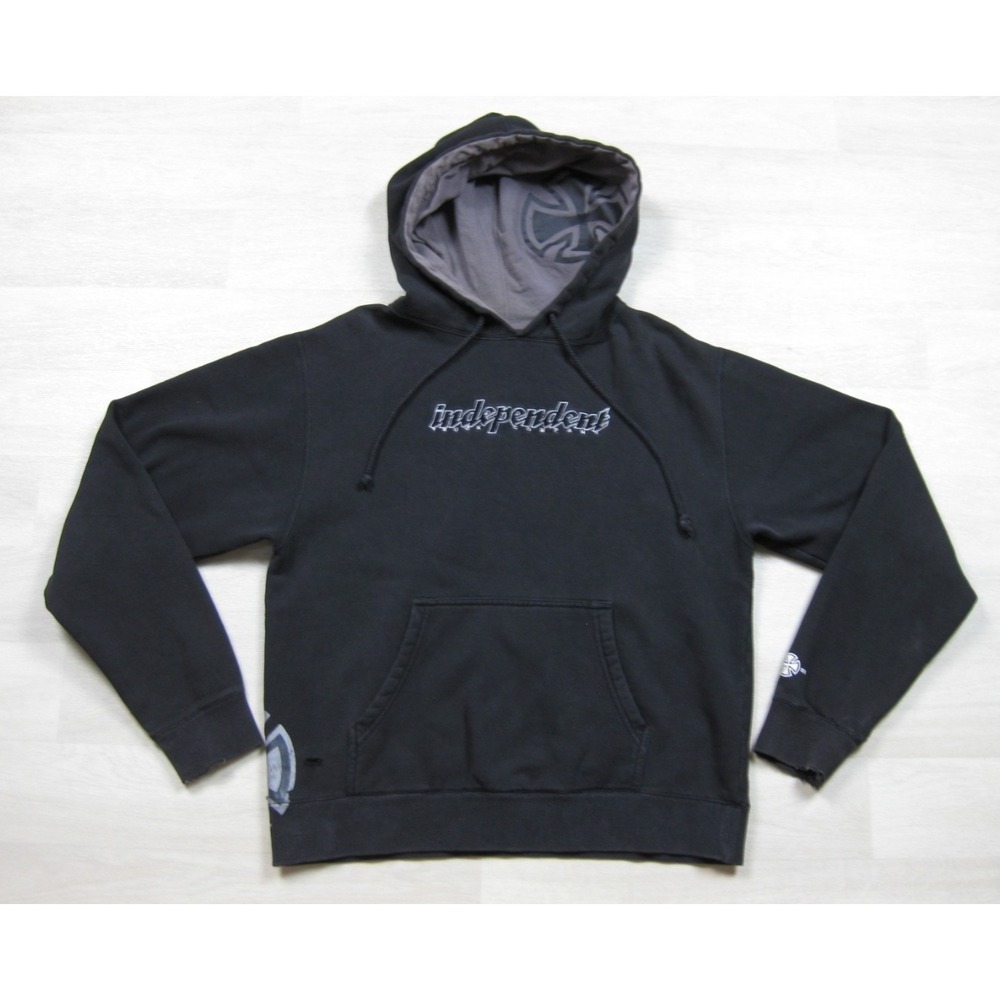 Vintage Y2K Independent Truck Company Pullover Hoodie (XS/S) Skate Punk Logo
